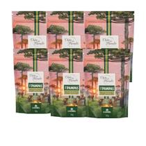 Kit 6 Pouch Chás do Mundo Pampas Chamel 50g Kit 6 Pouch Chás do Mundo Pampas Chamel 50g