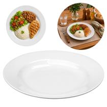 Kit 6 Prato Redondo Melamina 23cm Resistente Buffet Kit 6 Prato Redondo Melamina 23cm Resistente Buffet
