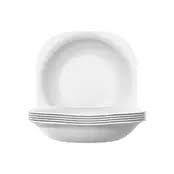 Kit 6 Pratos Quadrado Fundo Opaline Nadir