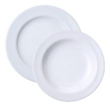 Kit 6 Pratos Rasos 6 Fundos Sopa Itamaraty Porcelana Schmidt