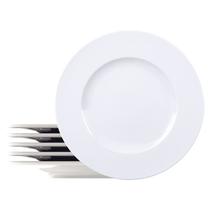 Kit 6 Pratos Rasos Porcelana Maria Augusta Tramontina 28cm