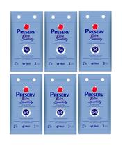 Kit 6 Preservativo Preserv Extra Sensitivity 3 Un - Blau
