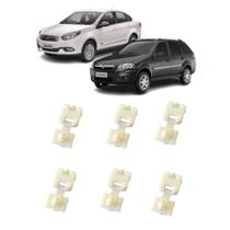 Kit 6 Presilha Fechadura Porta Dianteira Fiorino Palio 08 20 Kit 6 Presilha Fechadura Porta Dianteira Fiorino Palio 08 20