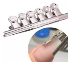 Kit 6 Presilhas 31mm Grampo Para Unhas De Curvatura C Acrige