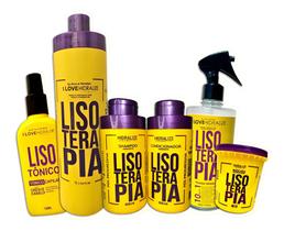 Kit 6 Produtos Lisoterapia Progressiva Shampoo Condicionador Tônico Protetor Térmico e Mascara Kit 6 Produtos Lisoterapia Progressiva Shampoo Condicionador Tônico Protetor Térmico e Mascara