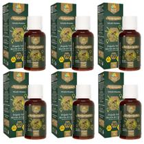 Kit 6 Própolis Verde Extrato Seco 70% Natural PuroWaxFreeConcentrado Forte Imunidade 30ml Sem Cera