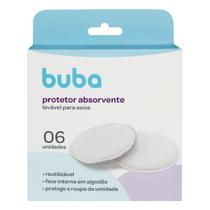 Kit 6 Protetor Absorvente Amamentação Lavável P/ Seios Buba