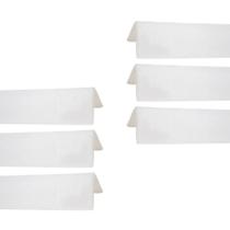 Kit 6 Protetor Protege Quina Cantos Cantoneira Branco 7x7 2m