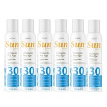 Kit 6 Protetor Solar Aerossol Sun Prime FPS30 150Ml - My Health