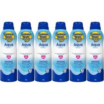 Kit 6 Protetor Solar Banana Boat Aero Aqua Protect Fps 50