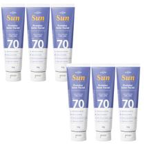 Kit 6 Protetor Solar Facial Oil Free FPS70 50G - My Health