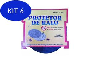 Kit 6 Protetor Tampa De Ralo PVC e Antiderrapante - Maxximo