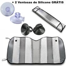 Kit 6 Protetores Solar Parabrisas Quebra Sol Carros 125X60Cm Kit 6 Protetores Solar Parabrisas Quebra Sol Carros 125X60Cm
