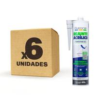 Kit 6 Pu 40 400g Rejunte Acrílico Barone Diversas Cores Kit 6 Pu 40 400g Rejunte Acrílico Barone Diversas Cores