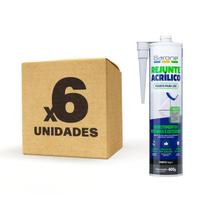 Kit 6 Pu 40 400g Rejunte Acrílico Barone Diversas Cores Kit 6 Pu 40 400g Rejunte Acrílico Barone Diversas Cores