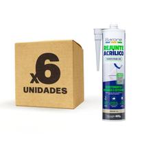 Kit 6 Pu 40 400g Rejunte Acrílico Barone Diversas Cores Kit 6 Pu 40 400g Rejunte Acrílico Barone Diversas Cores