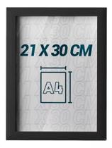 Kit 6 Quadros Moldura A4 Com Vidro Fotos Certificado