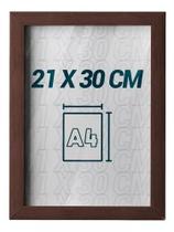 Kit 6 Quadros Moldura A4 Com Vidro Fotos Certificado