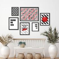 Kit 6 Quadros São Paulo - Decoração Fotográfica Variada