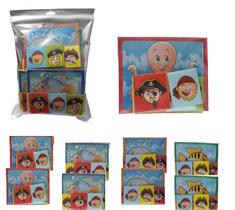 Kit 6 Quebra Cabeça + Jogo da Memória com 8 Peças Cada Para Festa Kit 6 Quebra Cabeça + Jogo da Memória com 8 Peças Cada Para Festa