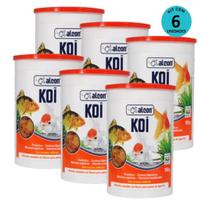 Kit 6 Ração Alcon Koi 150g