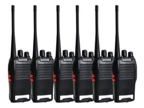 Kit 6 Radio Walk Talk Comunicador 16 Ch 12km Baofeng 777s Kit 6 Radio Walk Talk Comunicador 16 Ch 12km Baofeng 777s