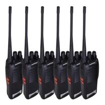Kit 6 Radio Walk Talk Comunicador 16 Ch 12km Baofeng 777s Kit 6 Radio Walk Talk Comunicador 16 Ch 12km Baofeng 777s