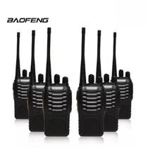 Kit 6 Radios Comunicador Baofeng 777s Profissional Ht Uhf - Radio Comunicador