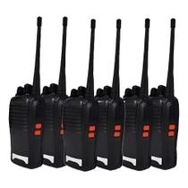 Kit 6 Rádios Walkie Talkie BF 777s - Athlanta