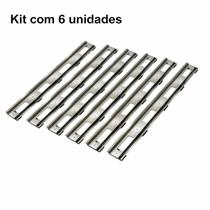 Kit 6 Ralos Linear Inox para Banheiro Moderno Aço Inoxidável