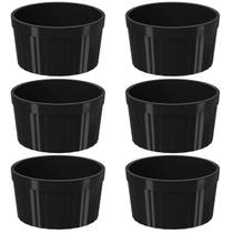 Kit 6 Ramekin 150ml Potinhos de Molho Ramequim para Servir Petiscos Coza
