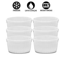 Kit 6 Ramequim De Plastico 170 Ml Bar Pub Molheira Servir