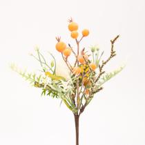 Kit 6 Ramos Artificiais de Páscoa Decoração com Ovinho Enfeite 25cm