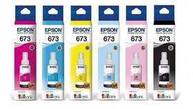 Kit 6 refil epson 673 original Kit 6 refil epson 673 original