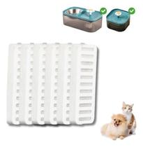 Kit 6 Refil Filtro P/ Bebedouro Fonte De Água Pet Cães Gatos Kit 6 Refil Filtro P/ Bebedouro Fonte De Água Pet Cães Gatos