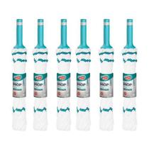 Kit 6 Refil Microfibra Mop Esfregão Twist Seca Rápido