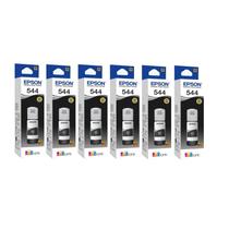 Kit 6 Refil Tinta Para T544 L3110 L3150 L3250 Preto Kit 6 Refil Tinta Para T544 L3110 L3150 L3250 Preto