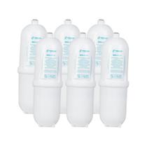 Kit 6 Refil Vela Filtro Purificador Água Bebedouro Soft