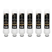 Kit 6 Refis Filtro Compativel Para Purificador Electrolux Pe10b Pe10x