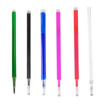 Kit 6 Refis para Caneta Fantasminha Magica Apaga com Ferro Borracha 0.7mm - Cores Diferentes