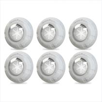 Kit 6 refletor 9w rgb lxp