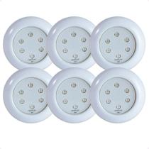 Kit 6 Refletores Led 9w RGB ABS para Iluminação Piscina Kit 6 Refletores Led 9w RGB ABS para Iluminação Piscina