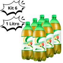 Kit 6 Refrigerante Cajuína São Geraldo Fardo Pet 1 Litro Original Refrigerante de Caju 1000ml Tradição Nordestina