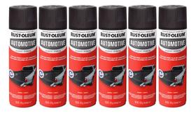 Kit 6 Renova Caçamba Camionete Rust Oleum Tinta Spray Preto