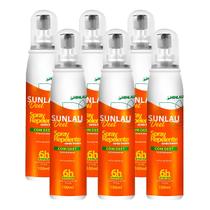 Kit 6 Repelente Spray Contra Insetos Dengue 6h 100ml