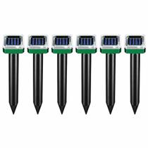 Kit 6 Repelente Ultrassônico Solar Snel Home para Jardim e Quintal Proteção Externa Sem Químicos com Sensor de Movimento Kit 6 Repelente Ultrassônico Solar Snel Home para Jardim e Quintal Proteção Externa Sem Químicos com Sensor de Movimento