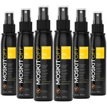 Kit 6 Repelentes com Icaridina Moskitoff 100ml
