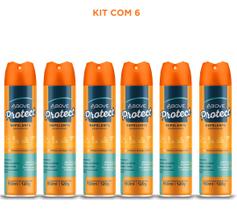 Kit 6 Repelentes Insetos Aerossol Spray Above 6h Proteção Com Deet 150ml