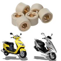 Kit 6 Rolete Contra Peso Embreagem Gp7 Suzuki Burgman 125 2005 2006 2007 2008 2009 2010