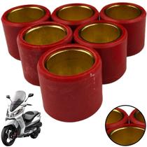 Kit 6 Rolete Contrapeso Embreagem Dafra Citycom 300I 18G